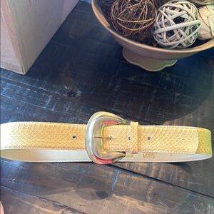 Vintage Genuine Snake Print Belt